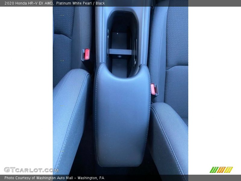 Platinum White Pearl / Black 2020 Honda HR-V EX AWD