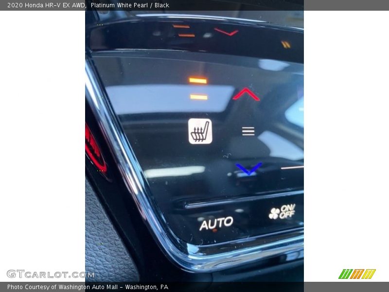 Platinum White Pearl / Black 2020 Honda HR-V EX AWD