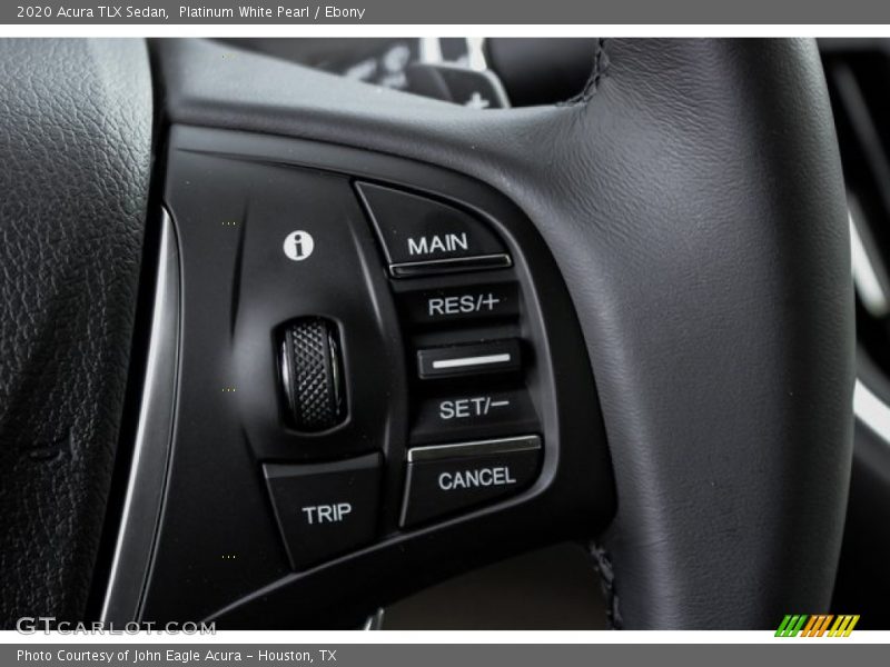 Platinum White Pearl / Ebony 2020 Acura TLX Sedan