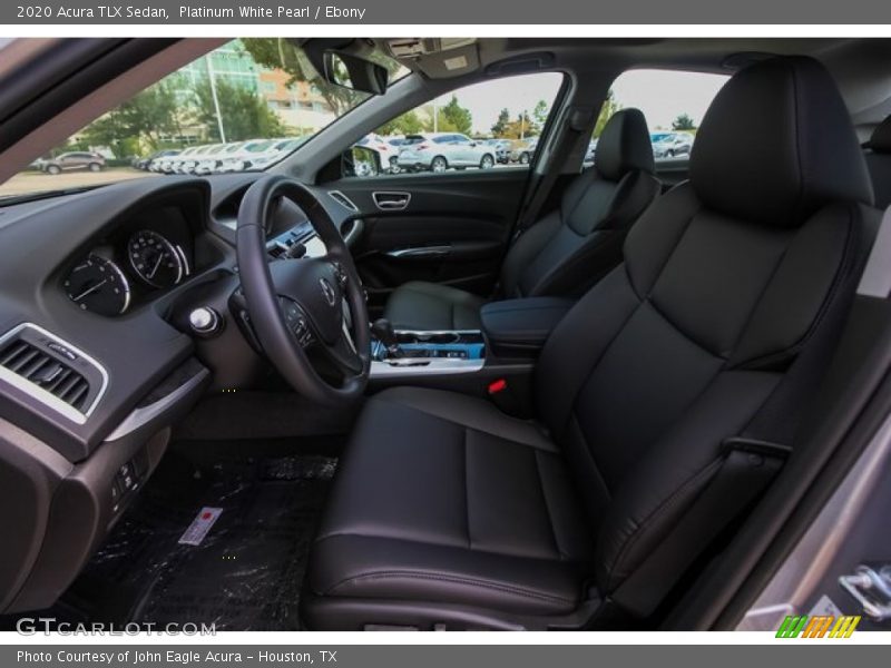 Platinum White Pearl / Ebony 2020 Acura TLX Sedan