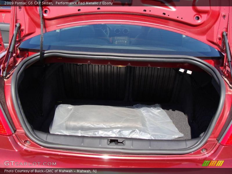 Performance Red Metallic / Ebony 2009 Pontiac G6 GXP Sedan