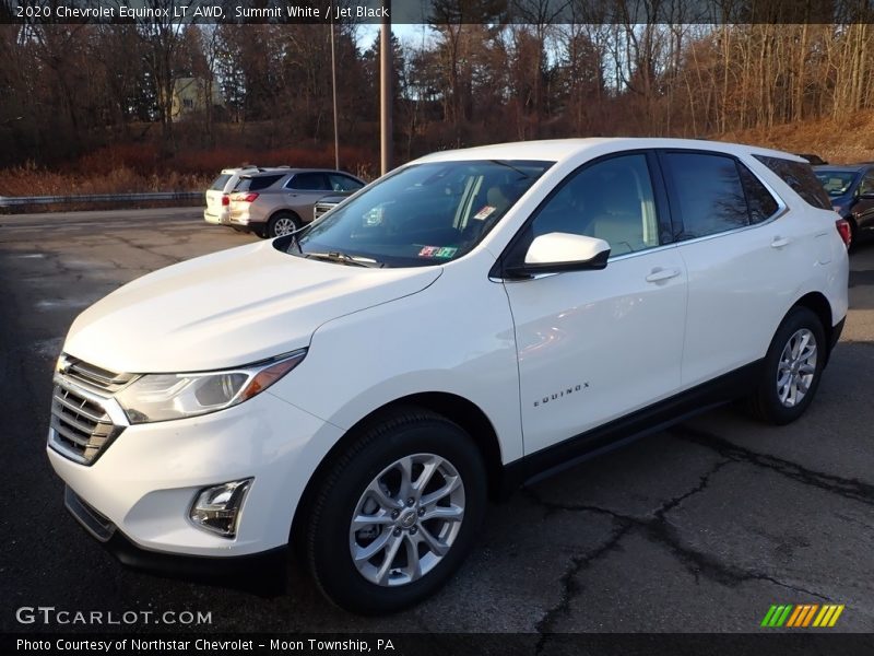 Summit White / Jet Black 2020 Chevrolet Equinox LT AWD
