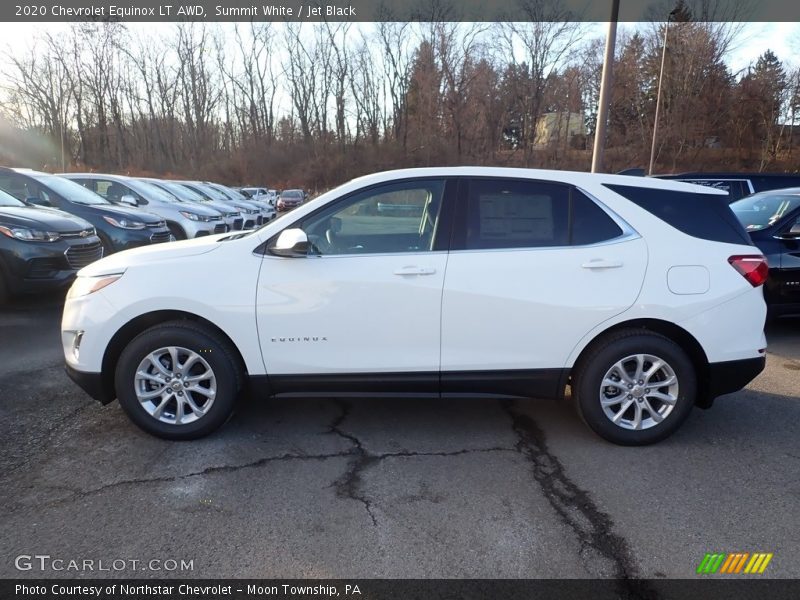 Summit White / Jet Black 2020 Chevrolet Equinox LT AWD