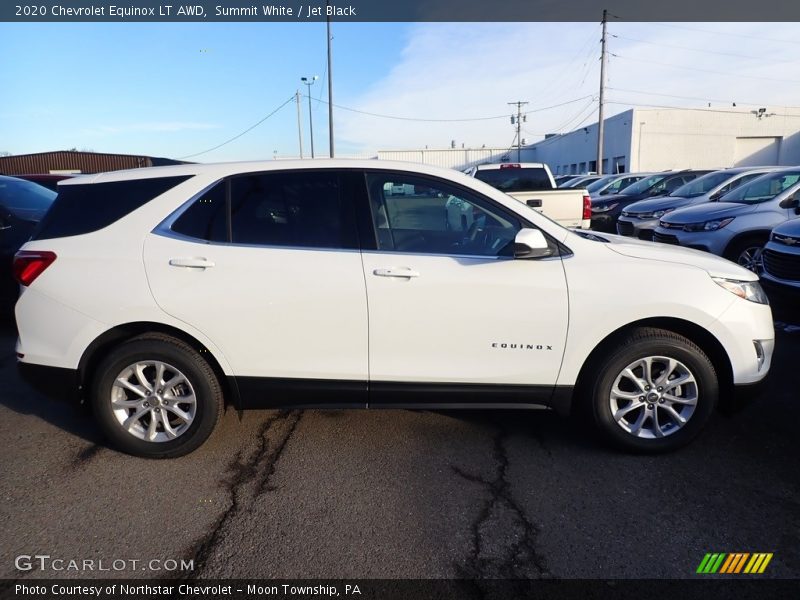 Summit White / Jet Black 2020 Chevrolet Equinox LT AWD