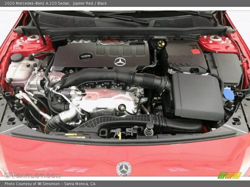 Jupiter Red / Black 2020 Mercedes-Benz A 220 Sedan