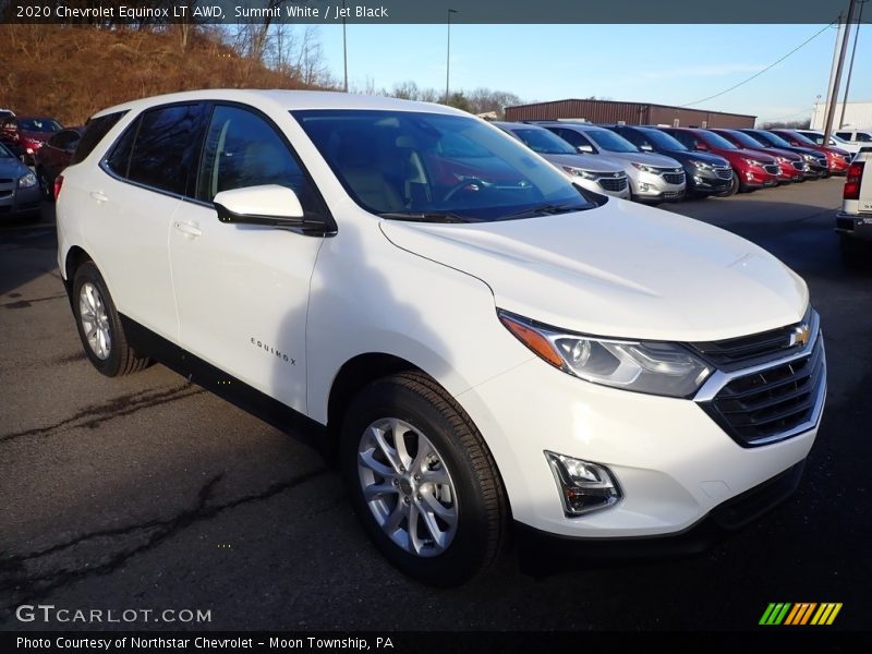 Summit White / Jet Black 2020 Chevrolet Equinox LT AWD