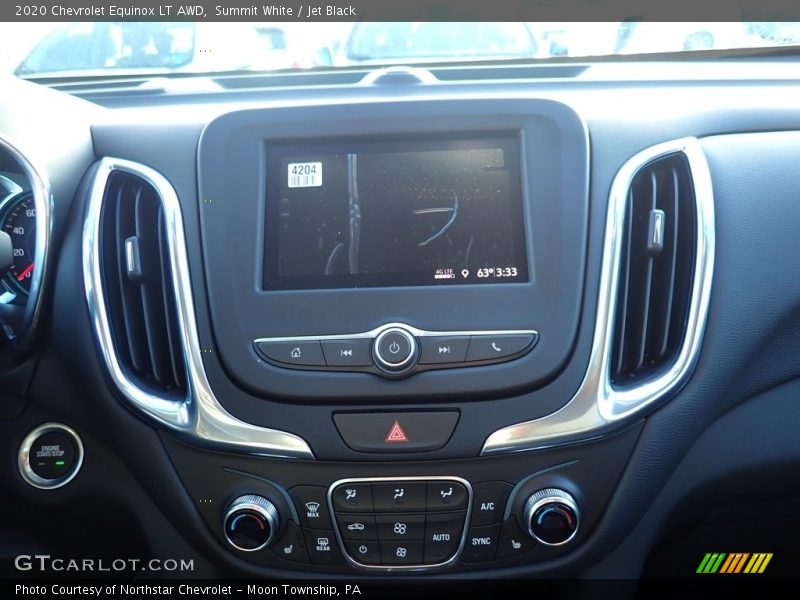 Summit White / Jet Black 2020 Chevrolet Equinox LT AWD
