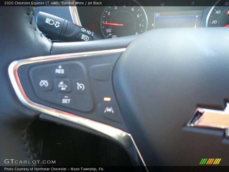 Summit White / Jet Black 2020 Chevrolet Equinox LT AWD