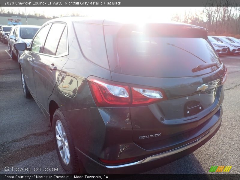 Nightfall Gray Metallic / Jet Black 2020 Chevrolet Equinox LT AWD