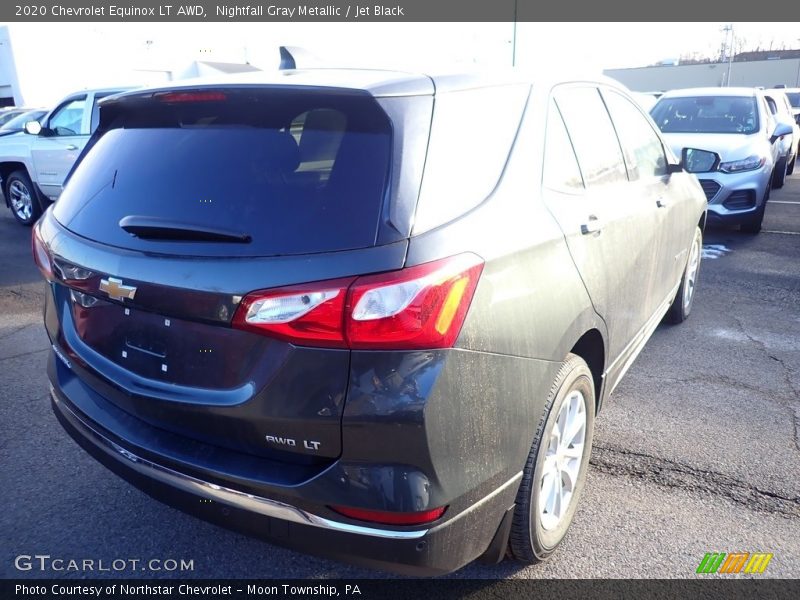 Nightfall Gray Metallic / Jet Black 2020 Chevrolet Equinox LT AWD