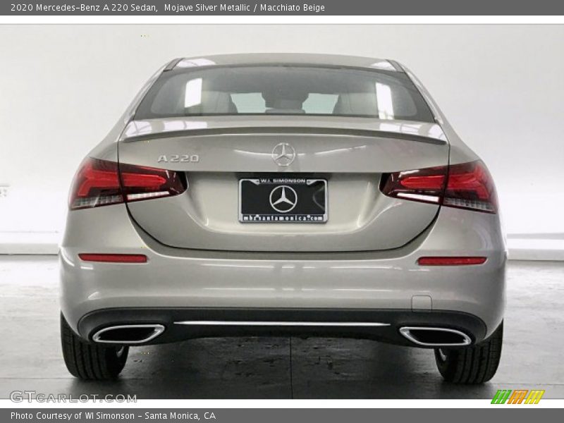 Mojave Silver Metallic / Macchiato Beige 2020 Mercedes-Benz A 220 Sedan