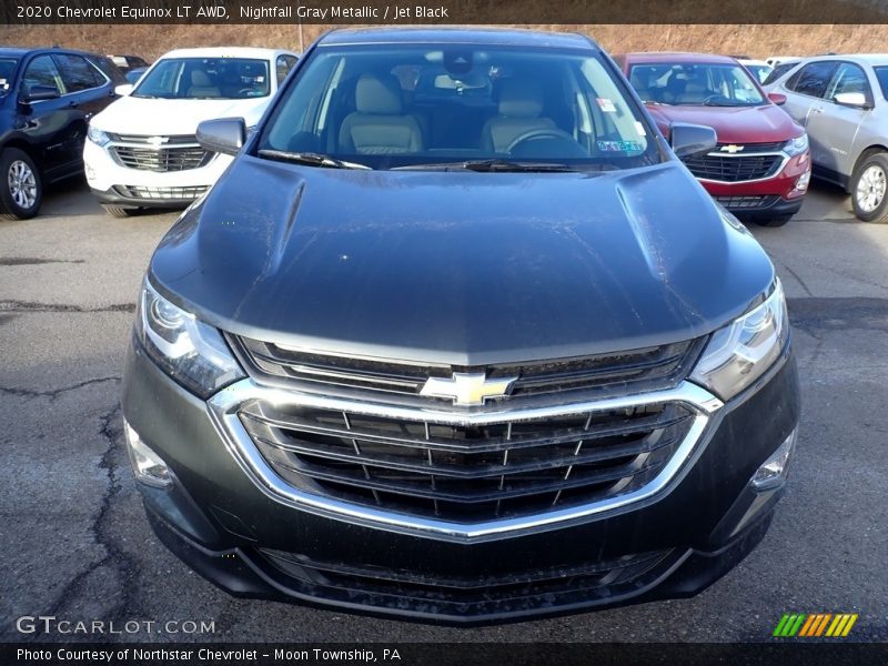Nightfall Gray Metallic / Jet Black 2020 Chevrolet Equinox LT AWD