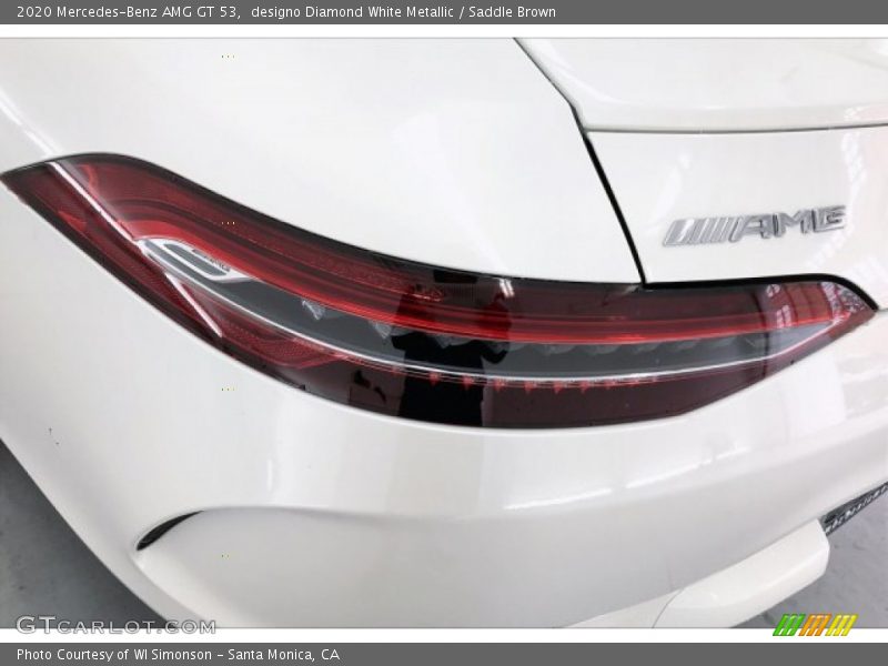 designo Diamond White Metallic / Saddle Brown 2020 Mercedes-Benz AMG GT 53