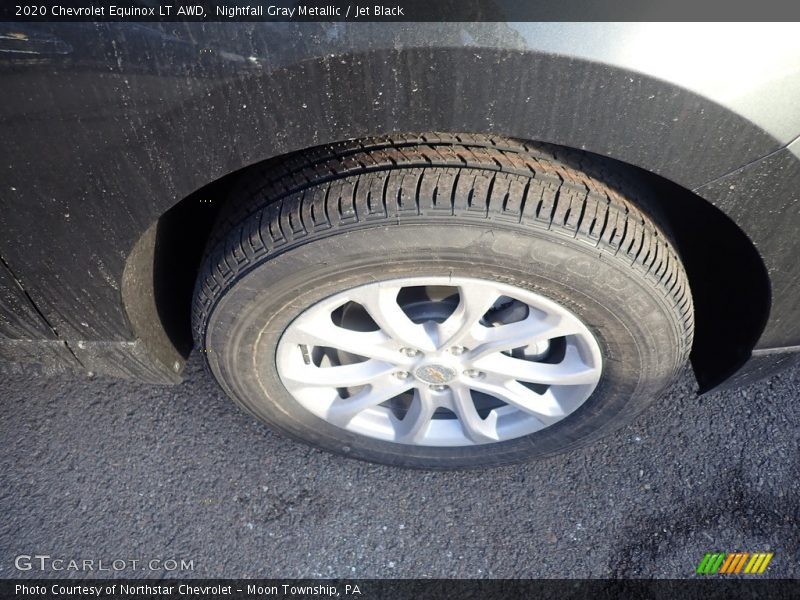 Nightfall Gray Metallic / Jet Black 2020 Chevrolet Equinox LT AWD