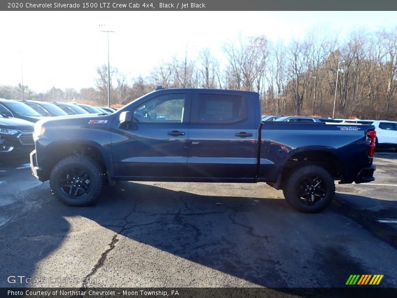 Black / Jet Black 2020 Chevrolet Silverado 1500 LTZ Crew Cab 4x4