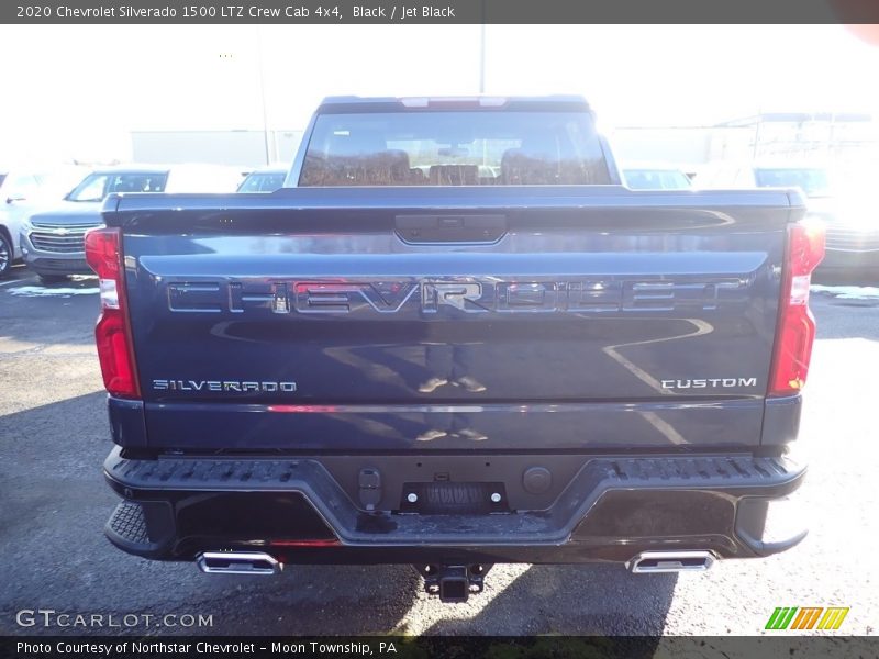 Black / Jet Black 2020 Chevrolet Silverado 1500 LTZ Crew Cab 4x4
