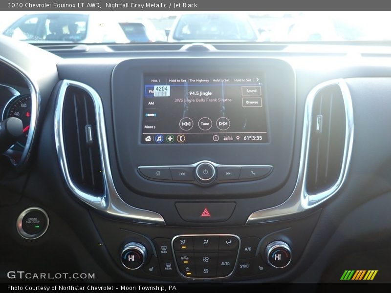 Nightfall Gray Metallic / Jet Black 2020 Chevrolet Equinox LT AWD