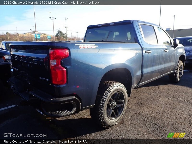 Black / Jet Black 2020 Chevrolet Silverado 1500 LTZ Crew Cab 4x4