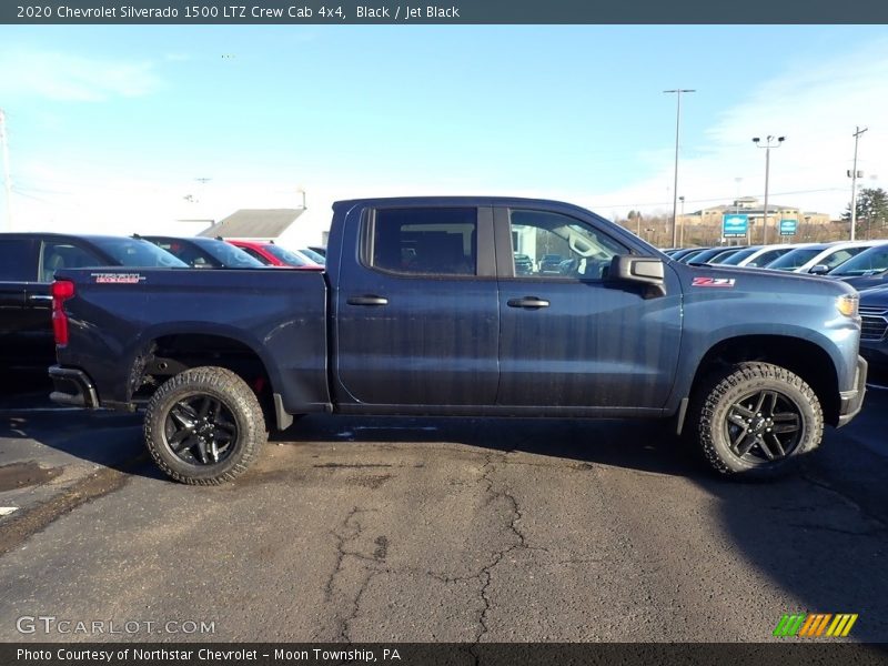 Black / Jet Black 2020 Chevrolet Silverado 1500 LTZ Crew Cab 4x4
