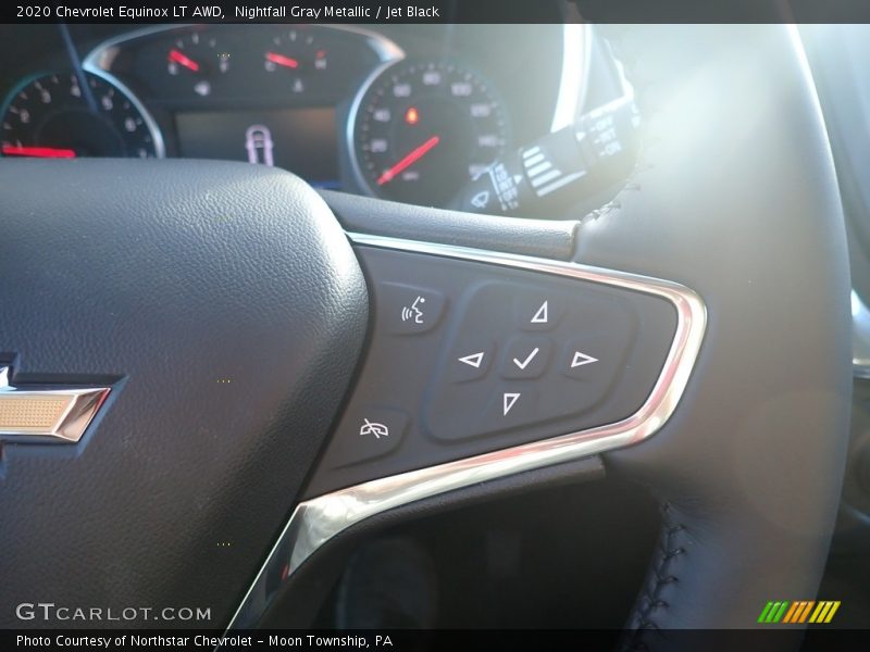 Nightfall Gray Metallic / Jet Black 2020 Chevrolet Equinox LT AWD