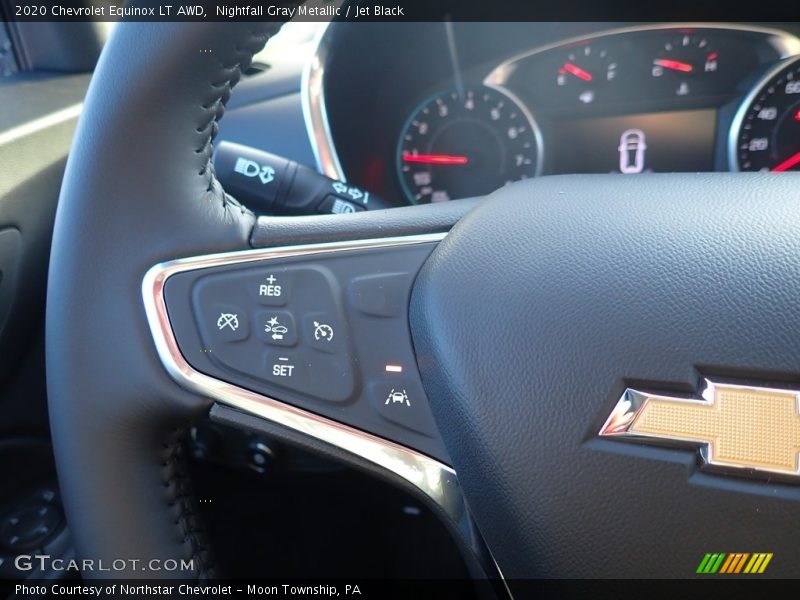 Nightfall Gray Metallic / Jet Black 2020 Chevrolet Equinox LT AWD