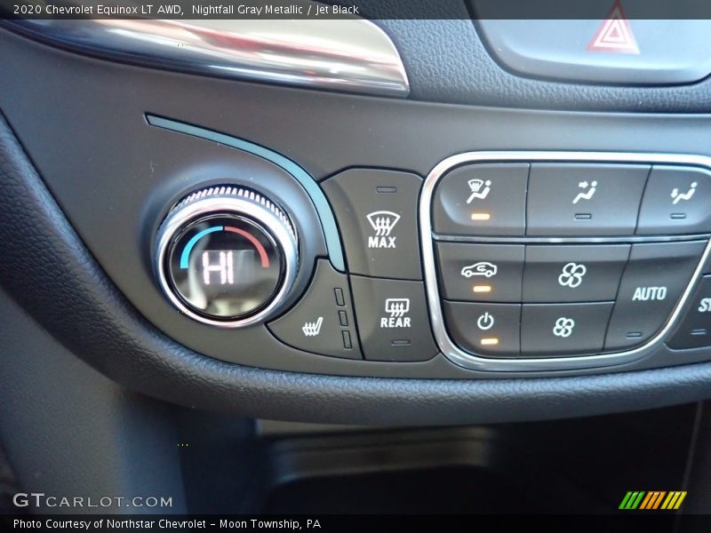 Nightfall Gray Metallic / Jet Black 2020 Chevrolet Equinox LT AWD