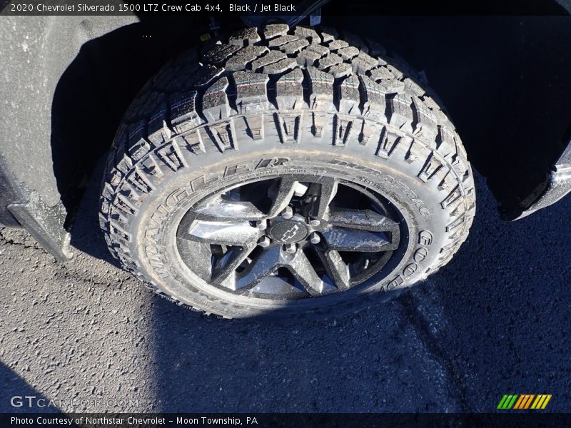 Black / Jet Black 2020 Chevrolet Silverado 1500 LTZ Crew Cab 4x4