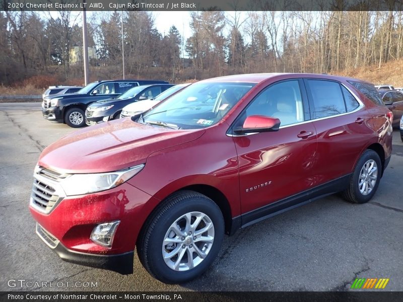 Cajun Red Tintcoat / Jet Black 2020 Chevrolet Equinox LT AWD