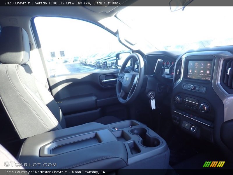 Black / Jet Black 2020 Chevrolet Silverado 1500 LTZ Crew Cab 4x4