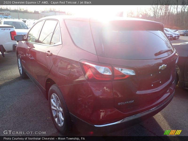 Cajun Red Tintcoat / Jet Black 2020 Chevrolet Equinox LT AWD