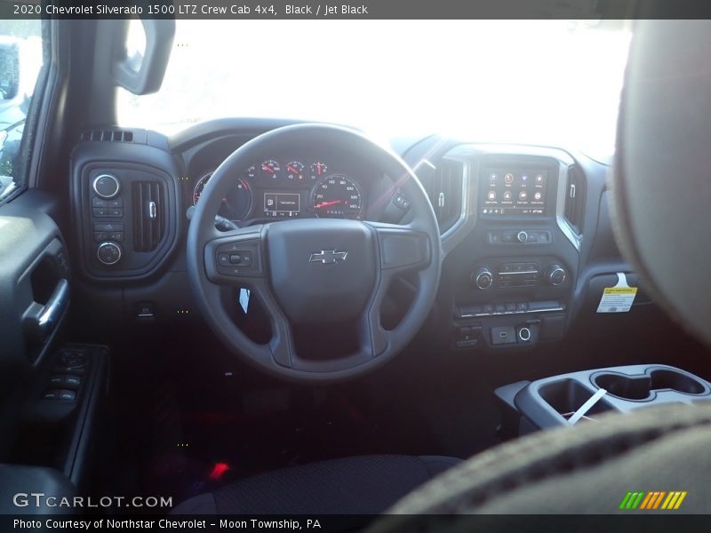 Black / Jet Black 2020 Chevrolet Silverado 1500 LTZ Crew Cab 4x4
