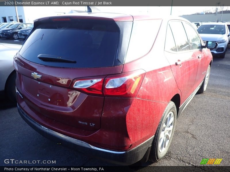 Cajun Red Tintcoat / Jet Black 2020 Chevrolet Equinox LT AWD