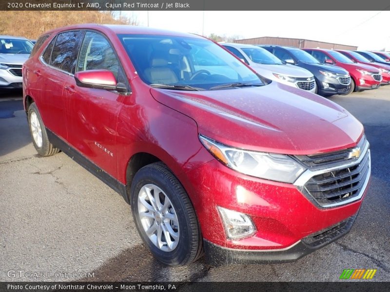 Cajun Red Tintcoat / Jet Black 2020 Chevrolet Equinox LT AWD