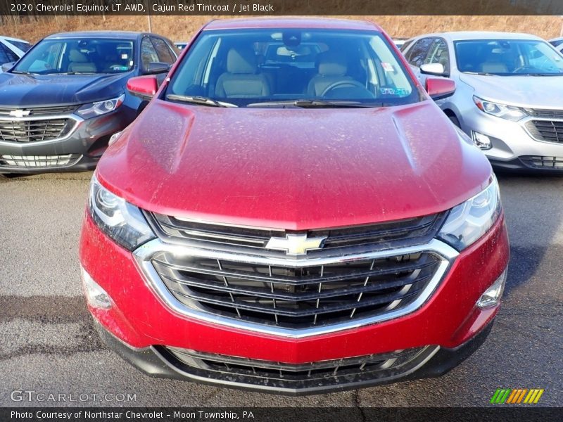 Cajun Red Tintcoat / Jet Black 2020 Chevrolet Equinox LT AWD