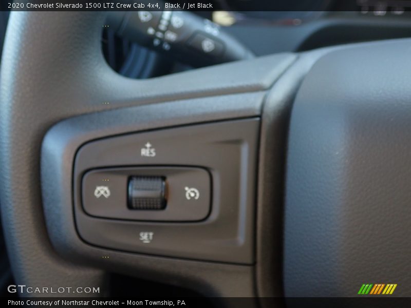 Black / Jet Black 2020 Chevrolet Silverado 1500 LTZ Crew Cab 4x4