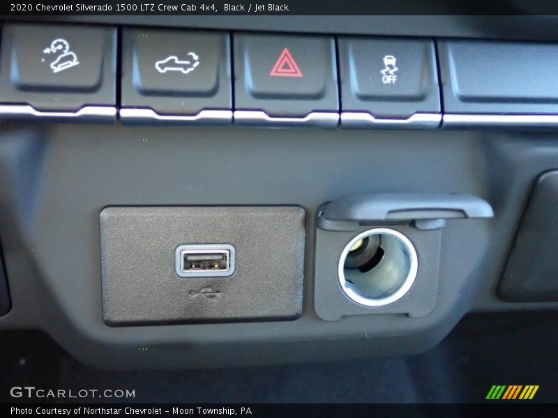 Black / Jet Black 2020 Chevrolet Silverado 1500 LTZ Crew Cab 4x4