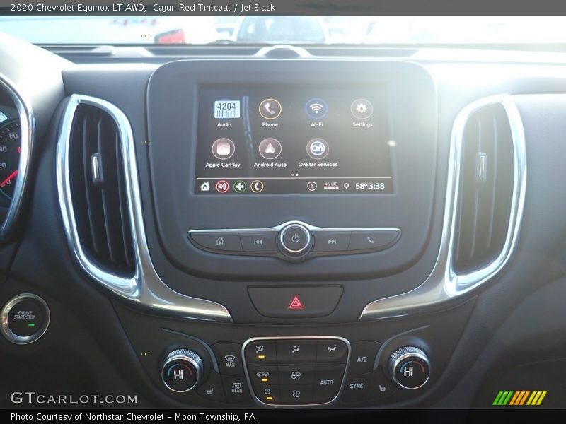 Cajun Red Tintcoat / Jet Black 2020 Chevrolet Equinox LT AWD