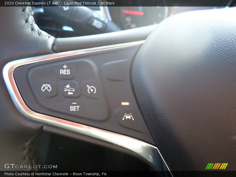 Cajun Red Tintcoat / Jet Black 2020 Chevrolet Equinox LT AWD