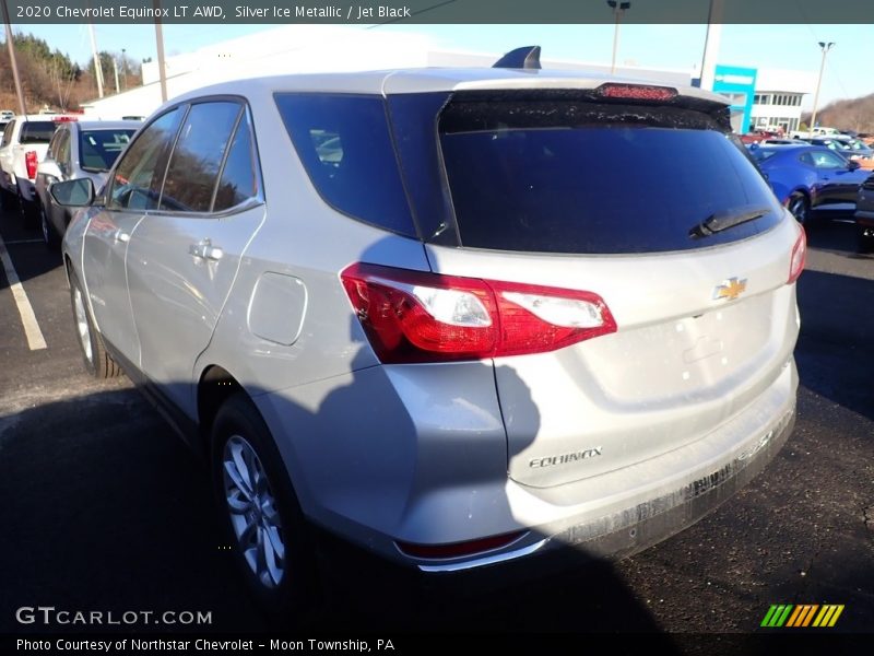Silver Ice Metallic / Jet Black 2020 Chevrolet Equinox LT AWD