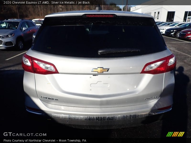 Silver Ice Metallic / Jet Black 2020 Chevrolet Equinox LT AWD