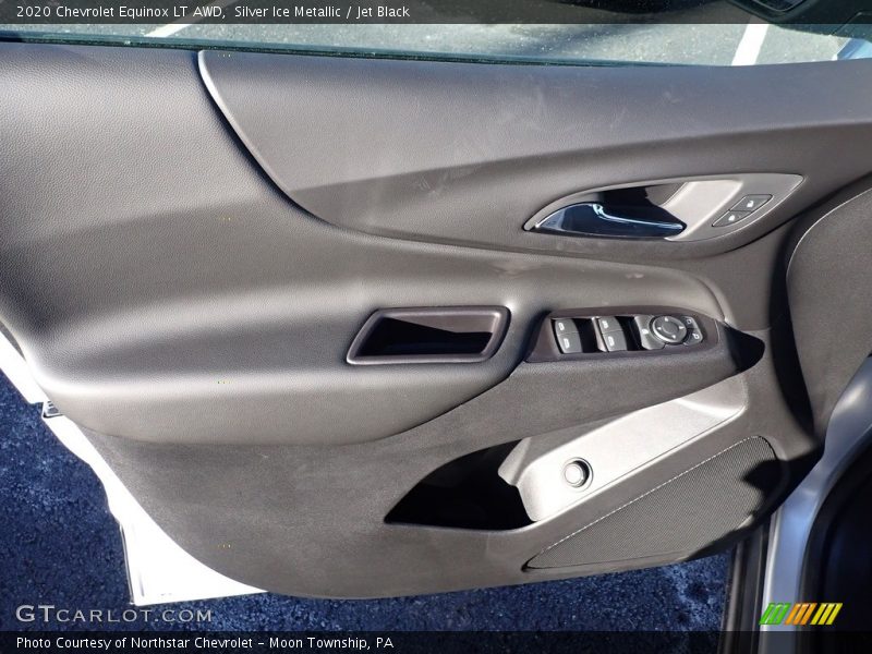 Silver Ice Metallic / Jet Black 2020 Chevrolet Equinox LT AWD