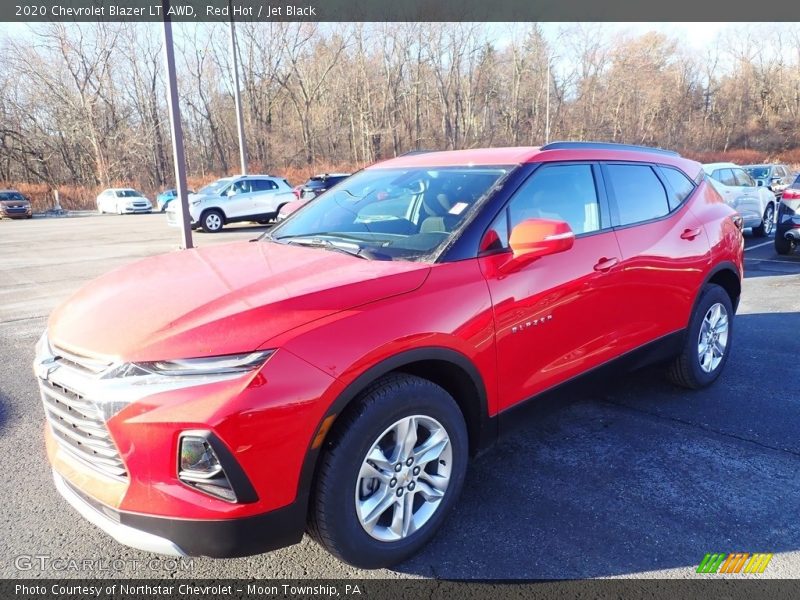 Red Hot / Jet Black 2020 Chevrolet Blazer LT AWD