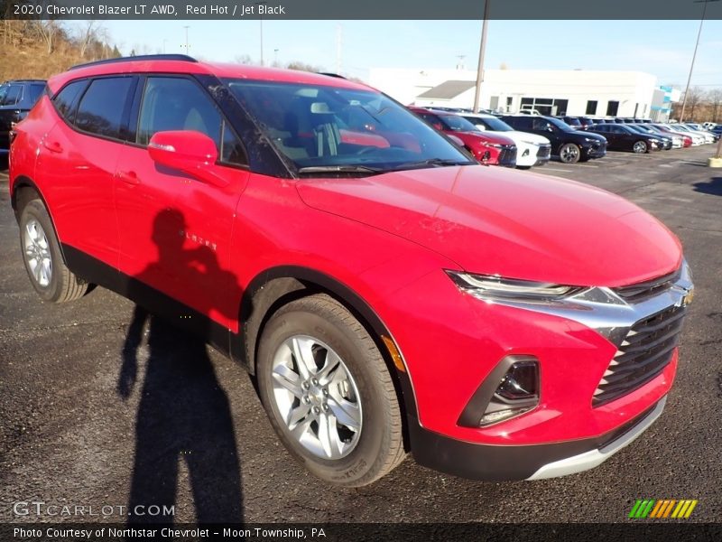 Red Hot / Jet Black 2020 Chevrolet Blazer LT AWD