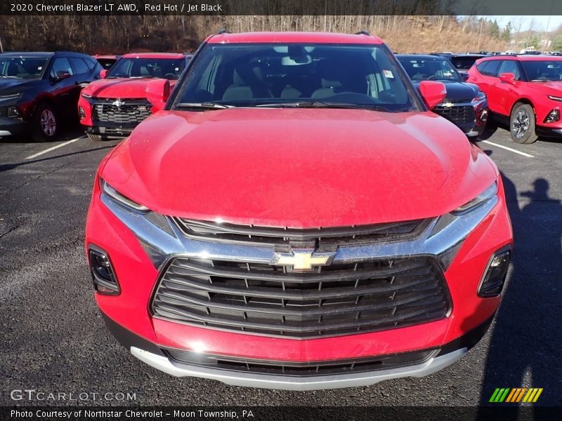 Red Hot / Jet Black 2020 Chevrolet Blazer LT AWD