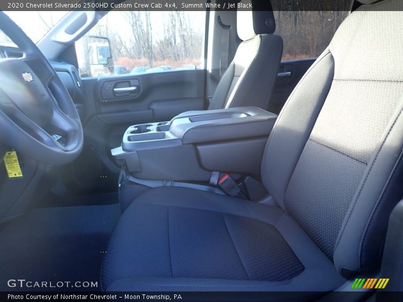 Summit White / Jet Black 2020 Chevrolet Silverado 2500HD Custom Crew Cab 4x4