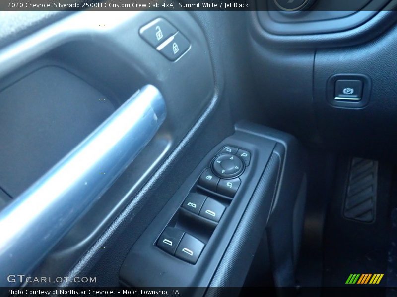 Summit White / Jet Black 2020 Chevrolet Silverado 2500HD Custom Crew Cab 4x4