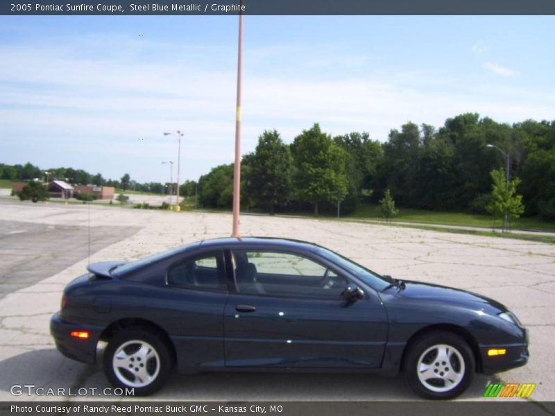 Steel Blue Metallic / Graphite 2005 Pontiac Sunfire Coupe