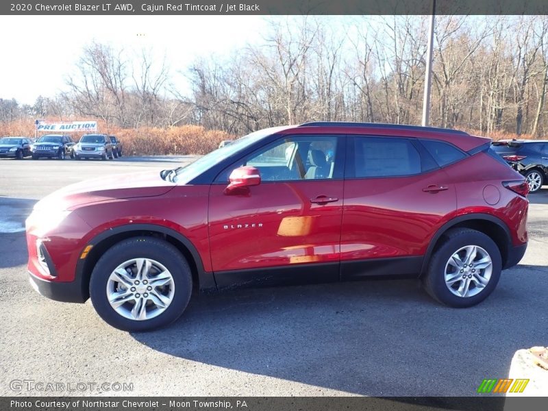 Cajun Red Tintcoat / Jet Black 2020 Chevrolet Blazer LT AWD