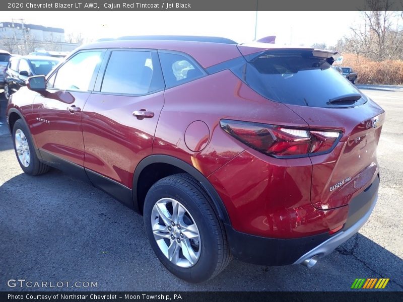 Cajun Red Tintcoat / Jet Black 2020 Chevrolet Blazer LT AWD