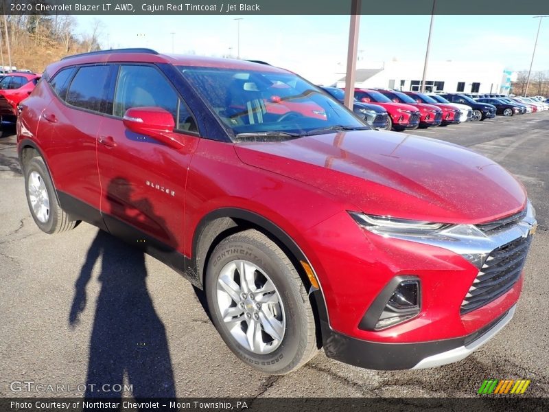 Cajun Red Tintcoat / Jet Black 2020 Chevrolet Blazer LT AWD